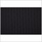 1 Yard Italian Black Stretch Wool Rayon Suiting Fabric with Stripes 59 inch Width